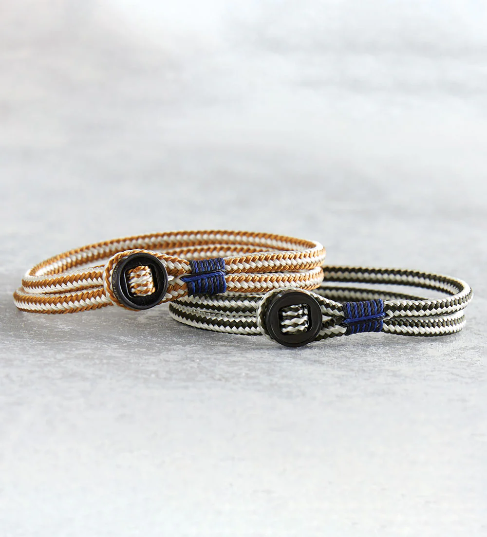 Pig & Hen Don Dino Bracelet - Brown/Beige