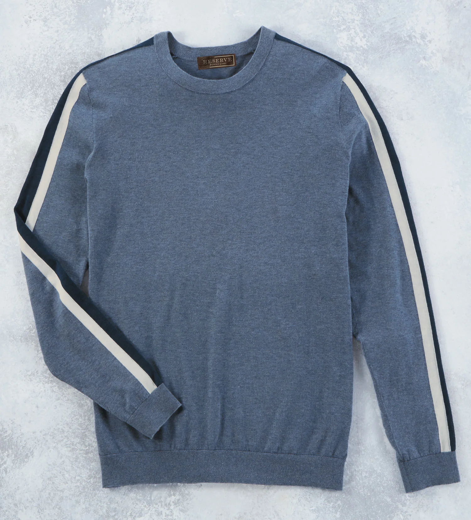 Reserve Striped Sleeve Sweater - Image 2