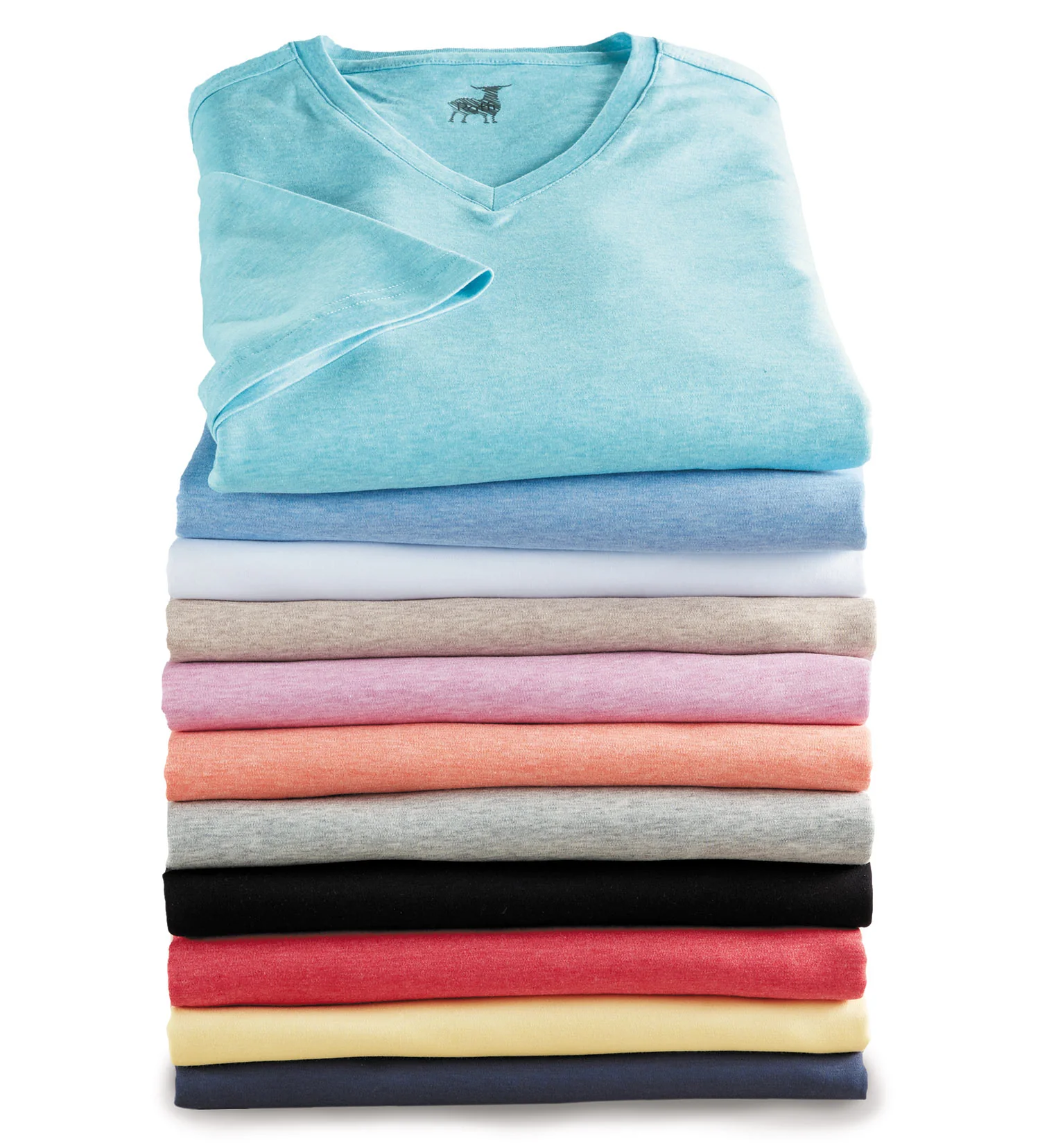 Raffi V-Neck Cotton Tee - Image 3