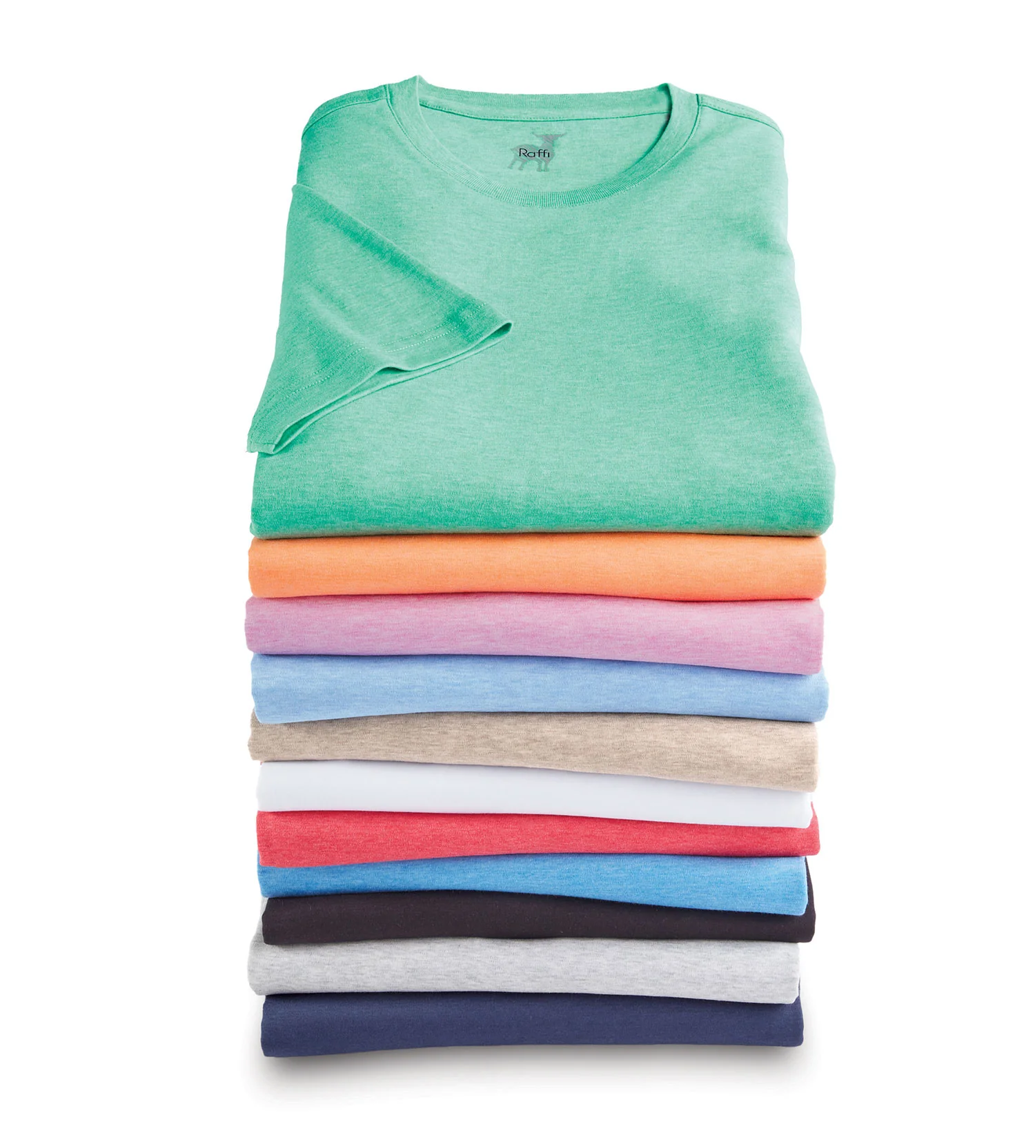 Raffi Crew Neck Cotton Tee - Image 3