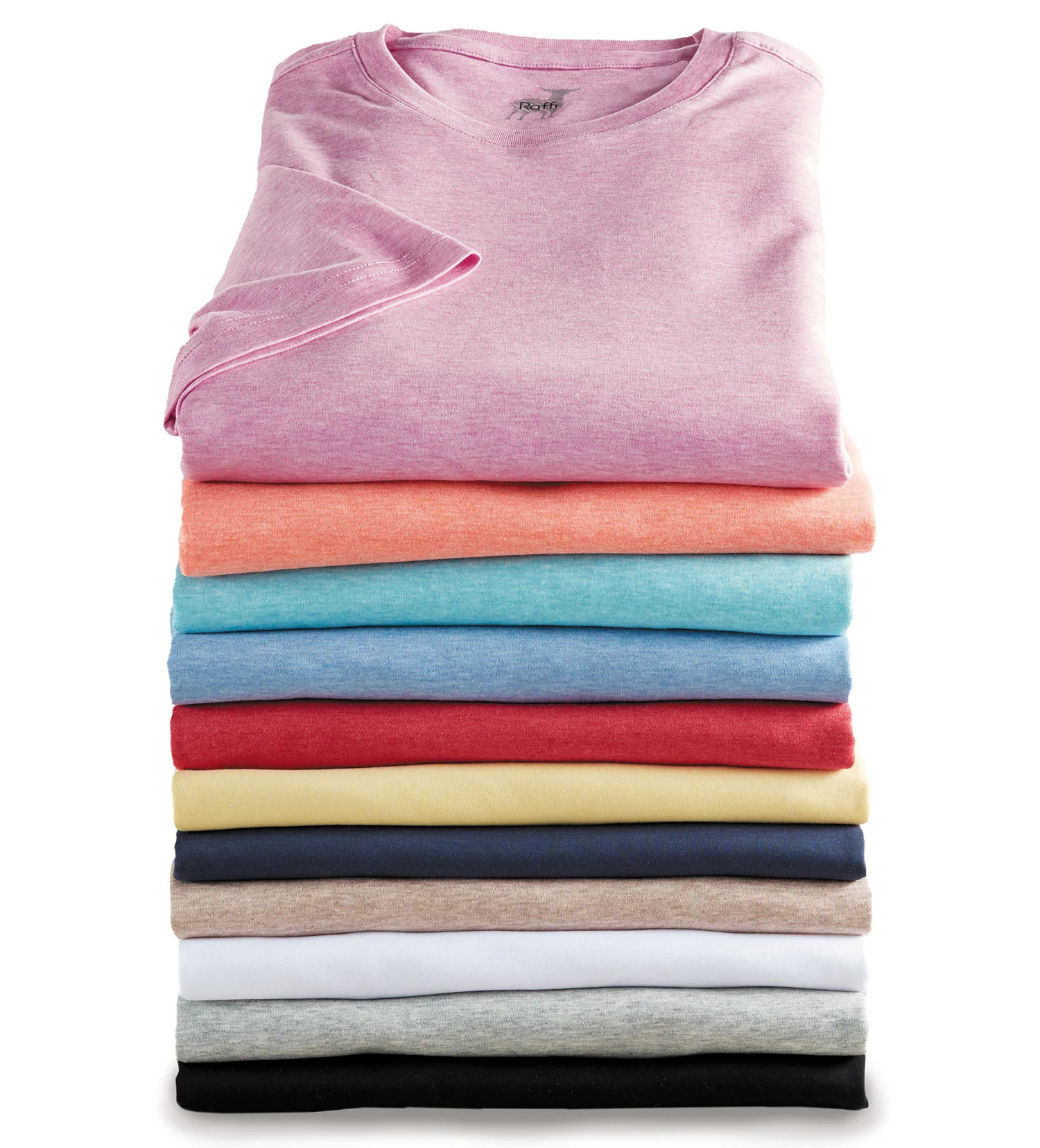 Raffi Crew Neck Cotton Tee - Image 5