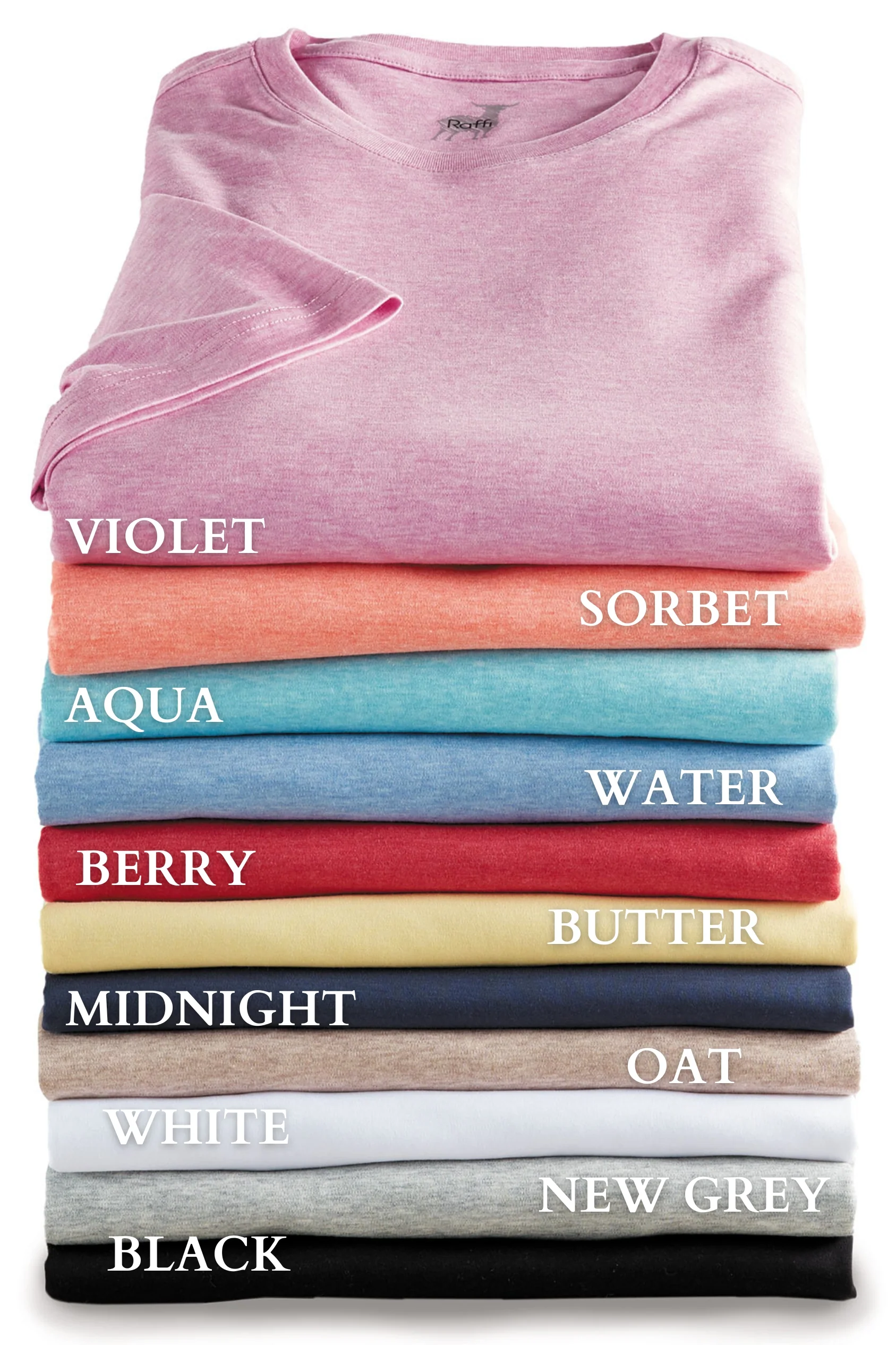 Raffi Crew Neck Cotton Tee - Image 6