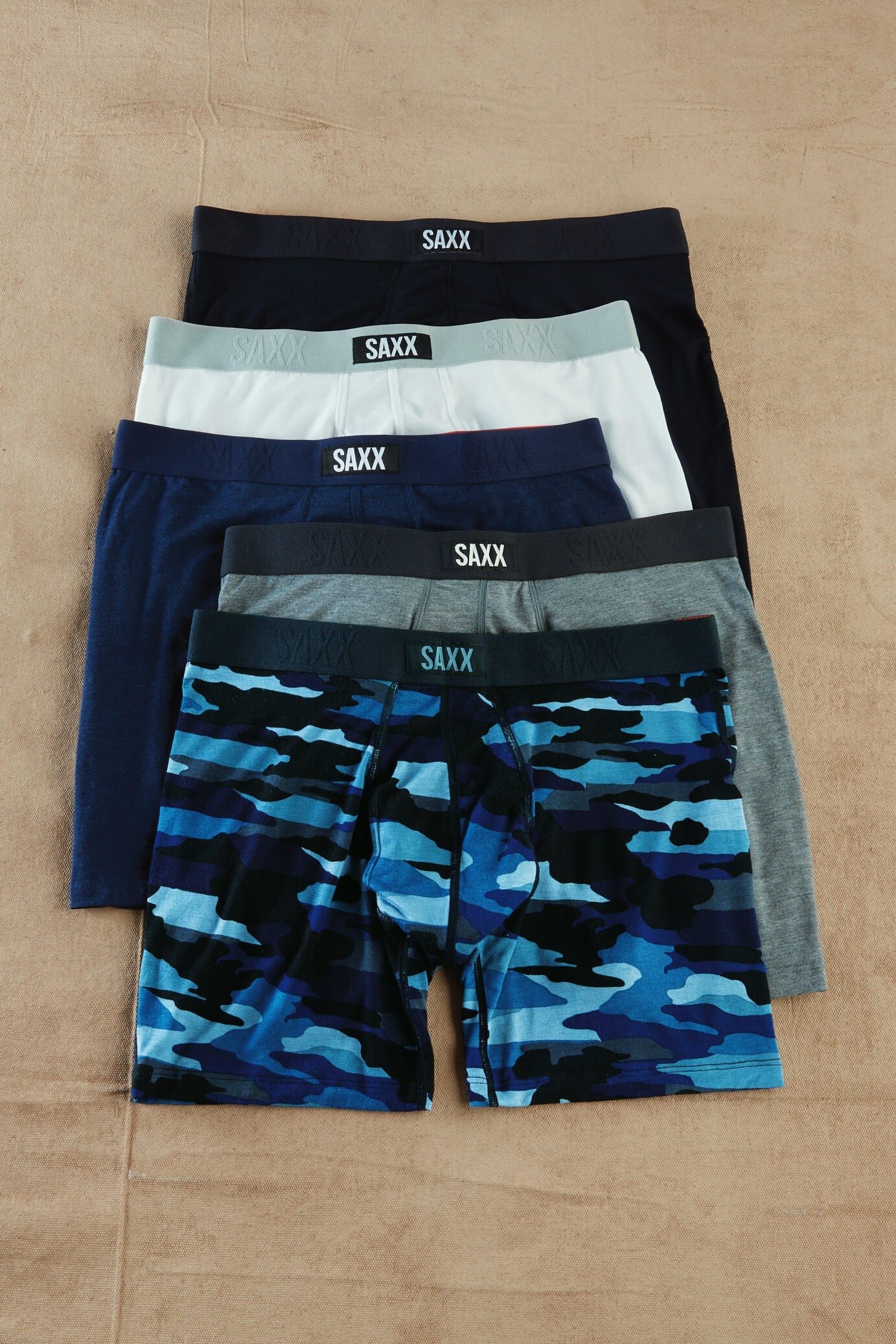 SAXX Vibe Xtra Cloudbank Camo Boxer Brief - Image 3