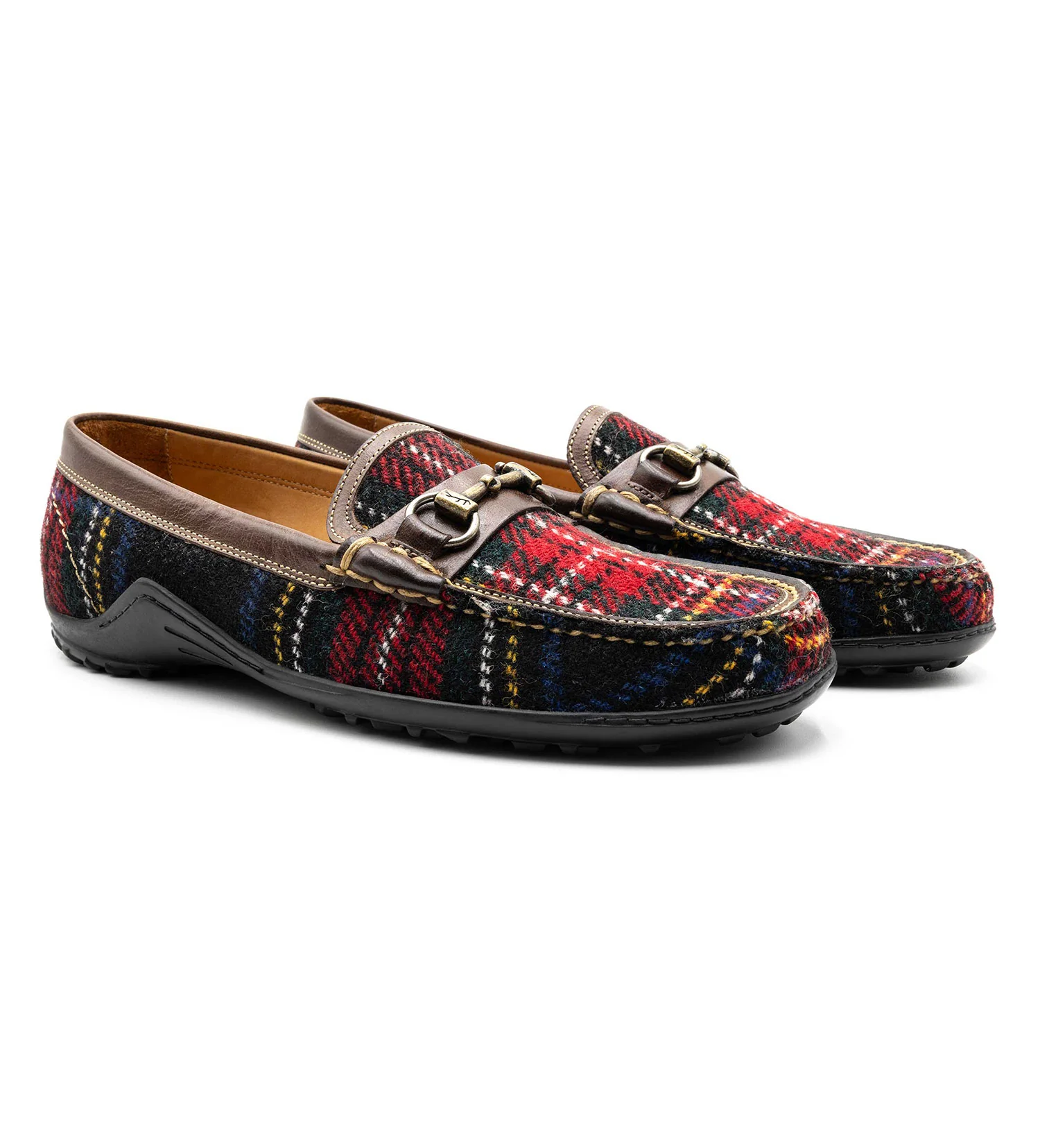 Martin Dingman Plaid Loafers - Image 3