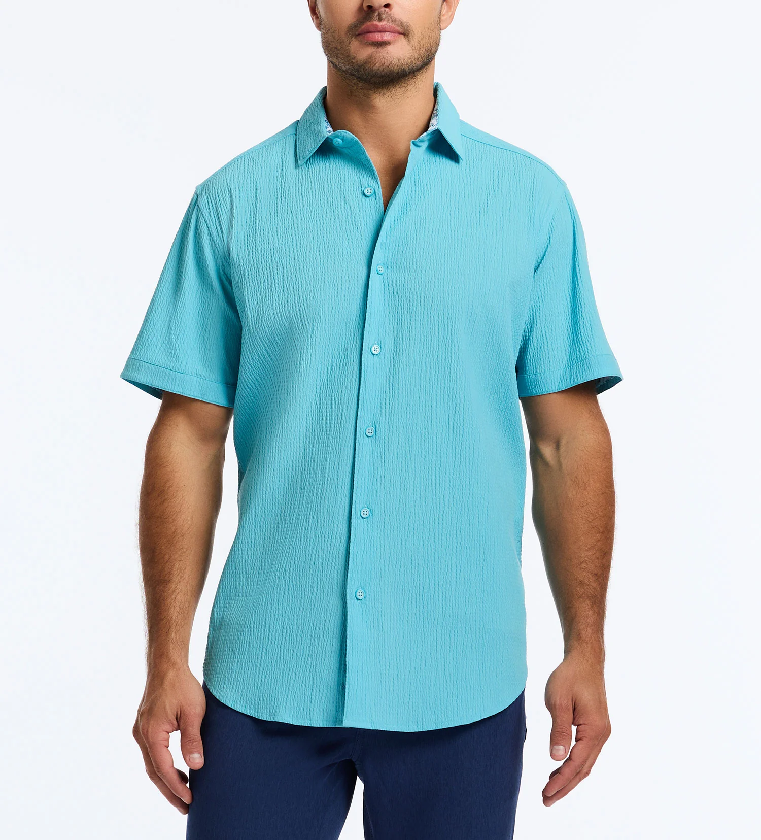 Robert Graham Thresher Seersucker Short Sleeve Shirt - Image 12