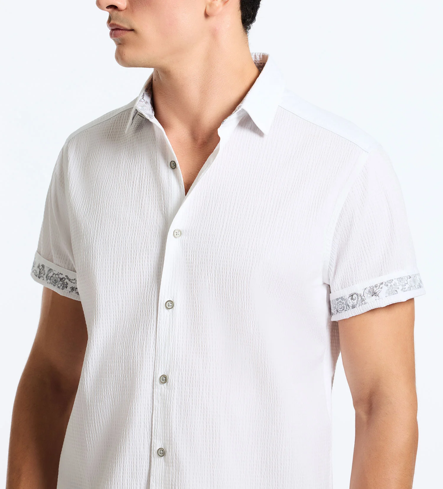 Robert Graham Thresher Seersucker Short Sleeve Shirt - Image 6