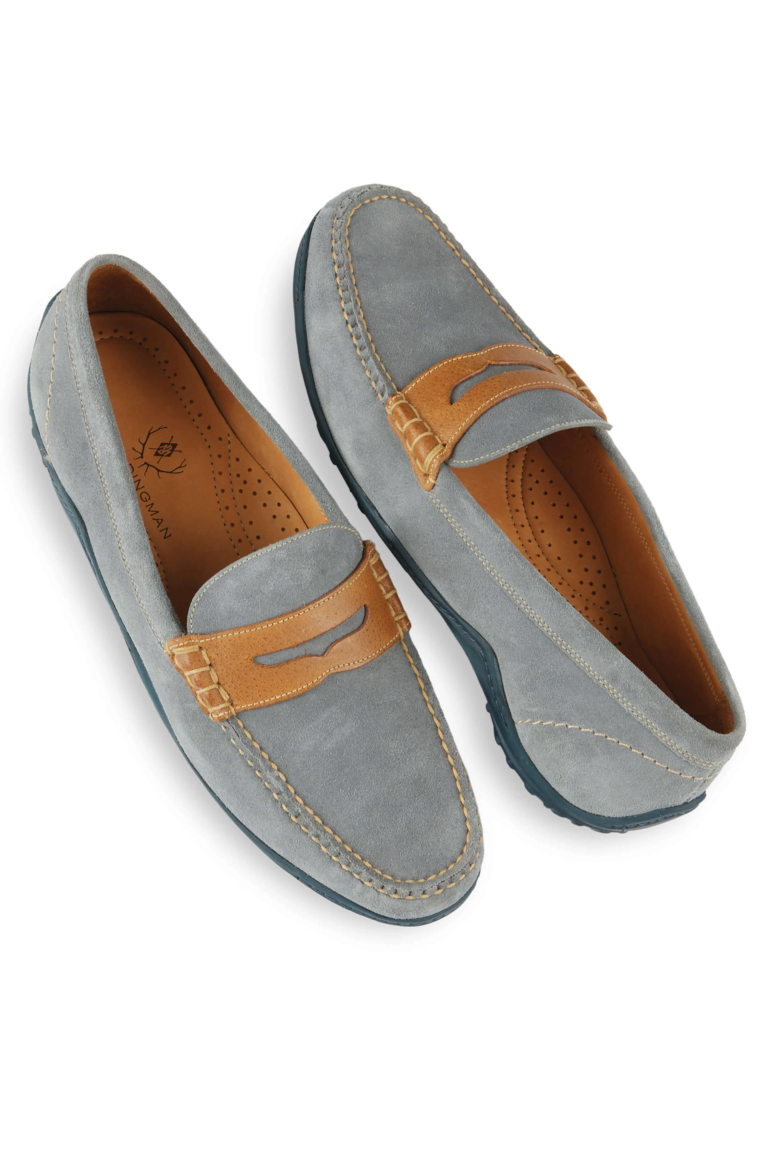 Martin Dingman Bill Penny Loafers - Blueberry