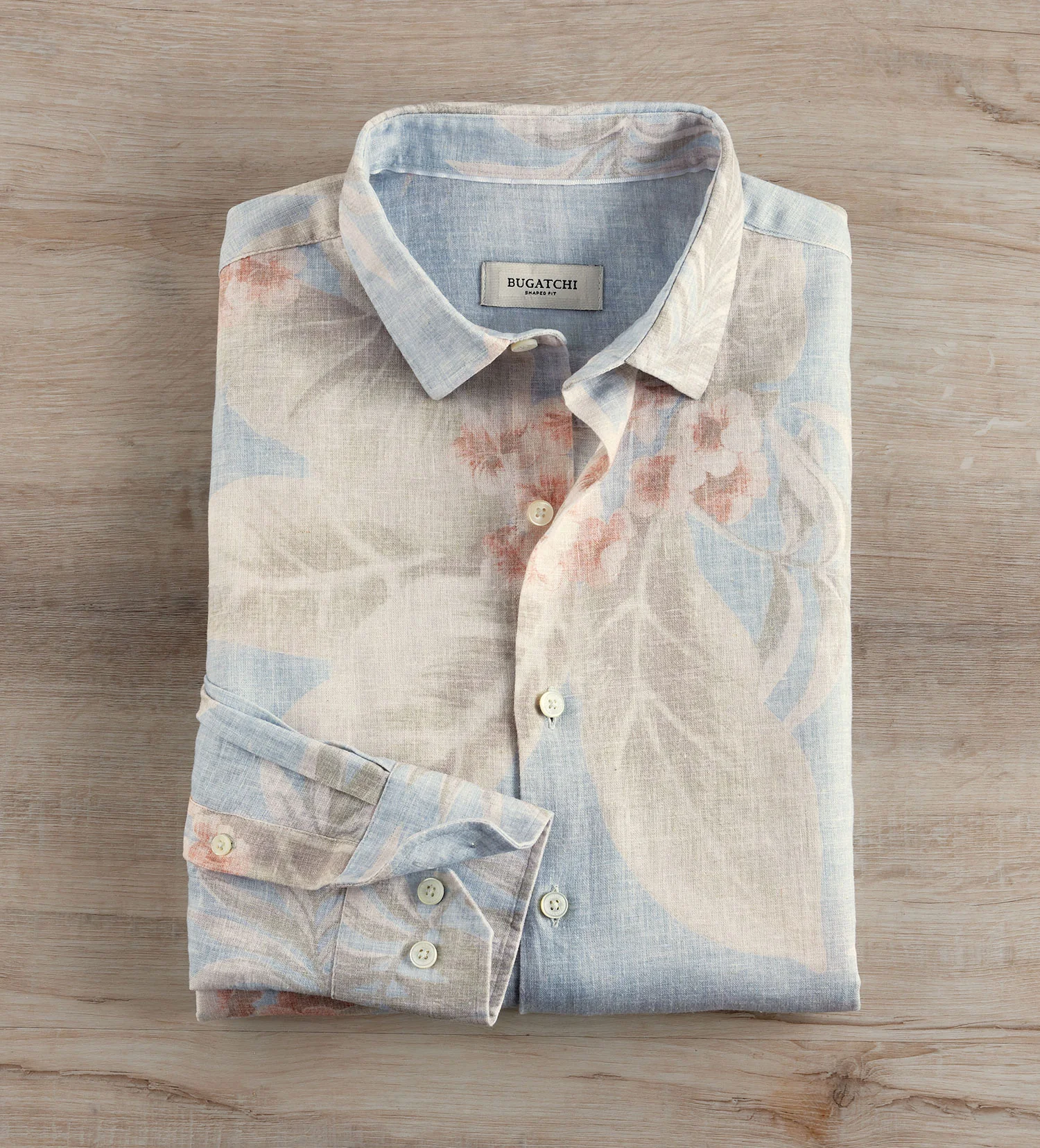 Bugatchi Tropical Floral Shirt - Image 3