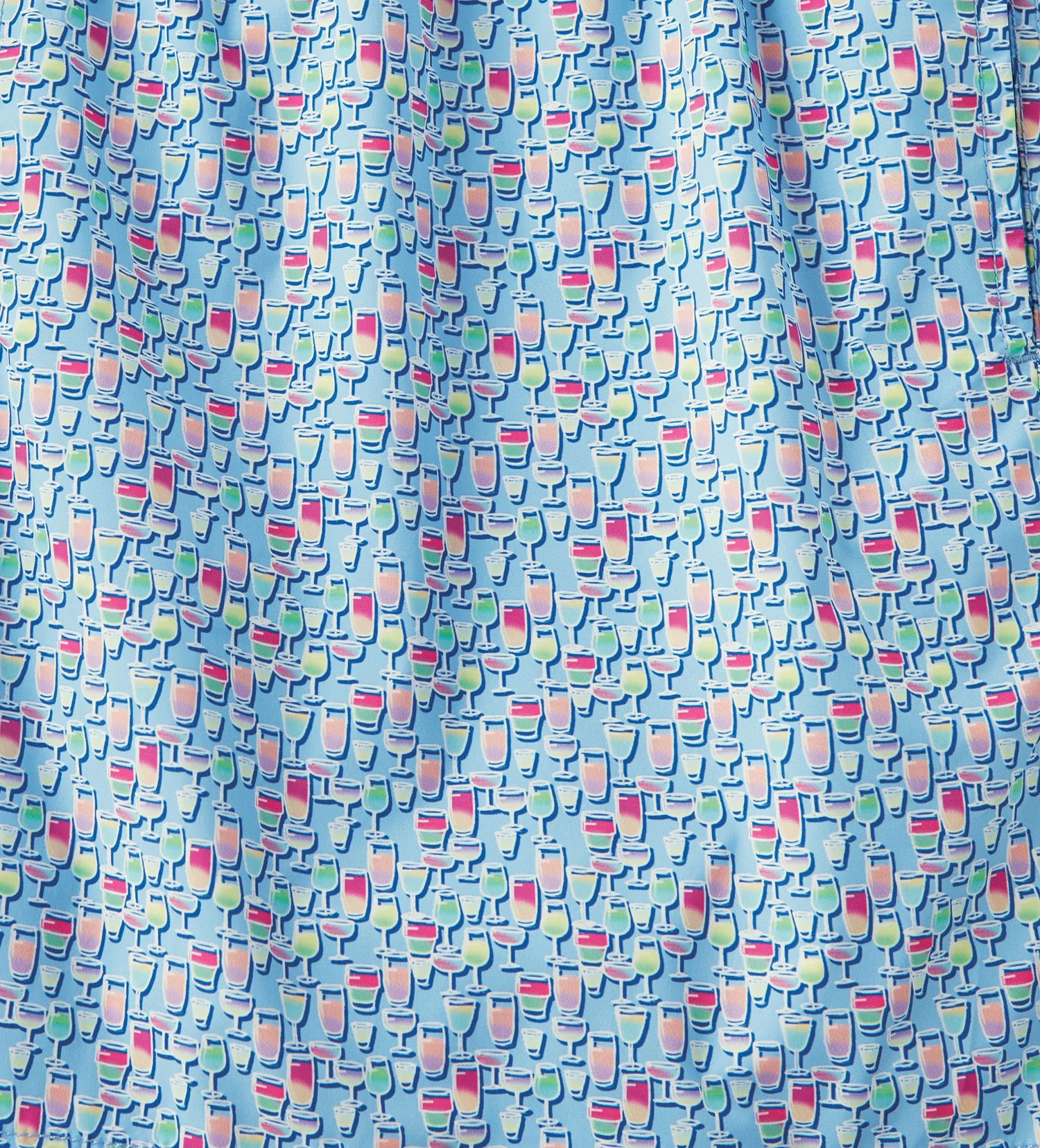 Bugatchi Drink Print Swim Trunk - Image 3