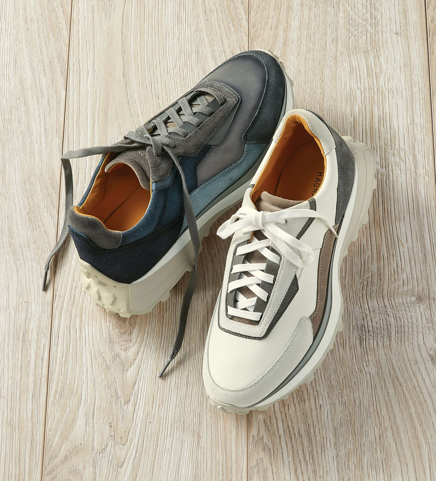 Magnanni Onyx Sneaker - Navy/Grey - Image 3