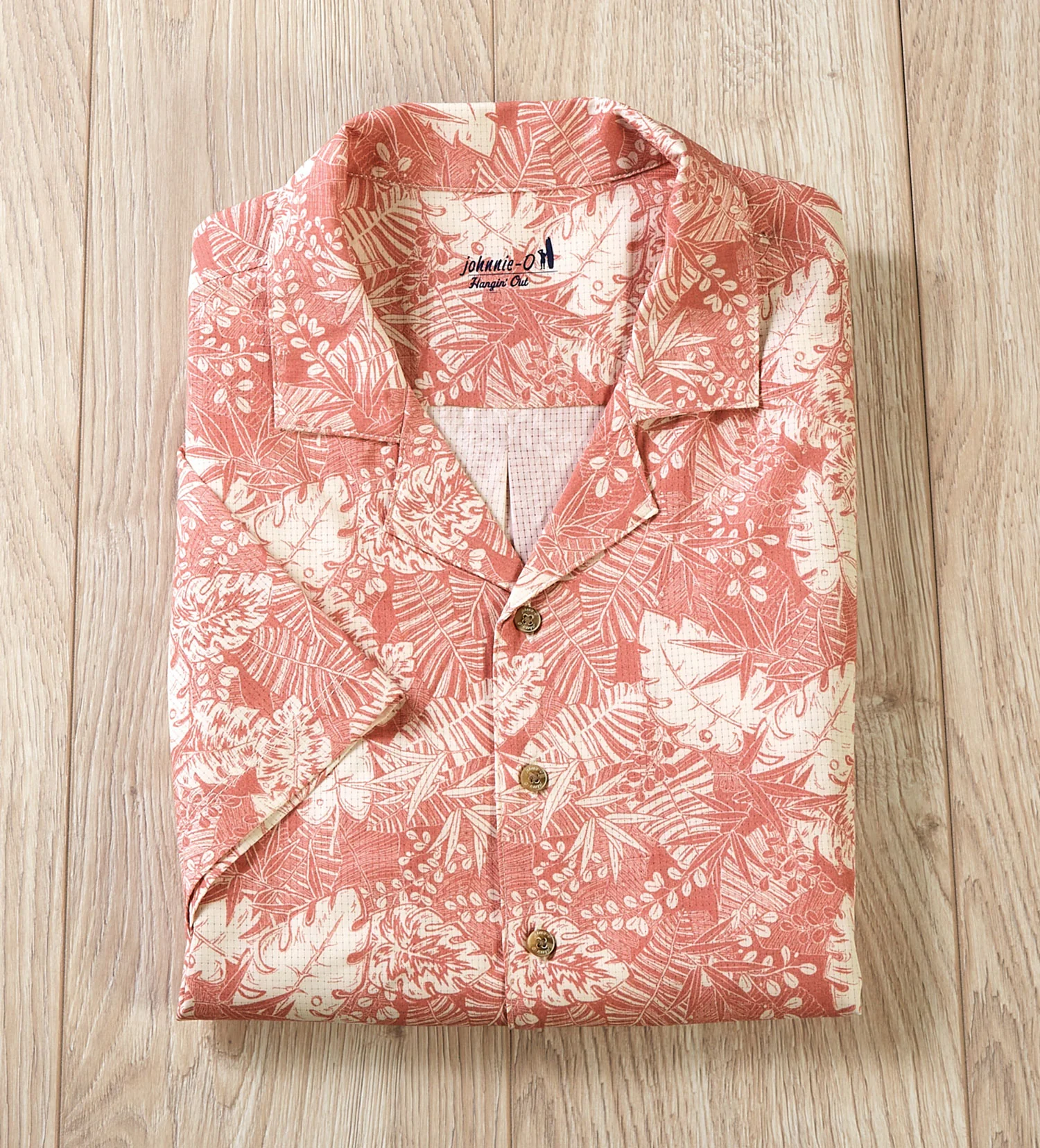 Johnnie-O Sumter Fronds Jersey Knit Shirt