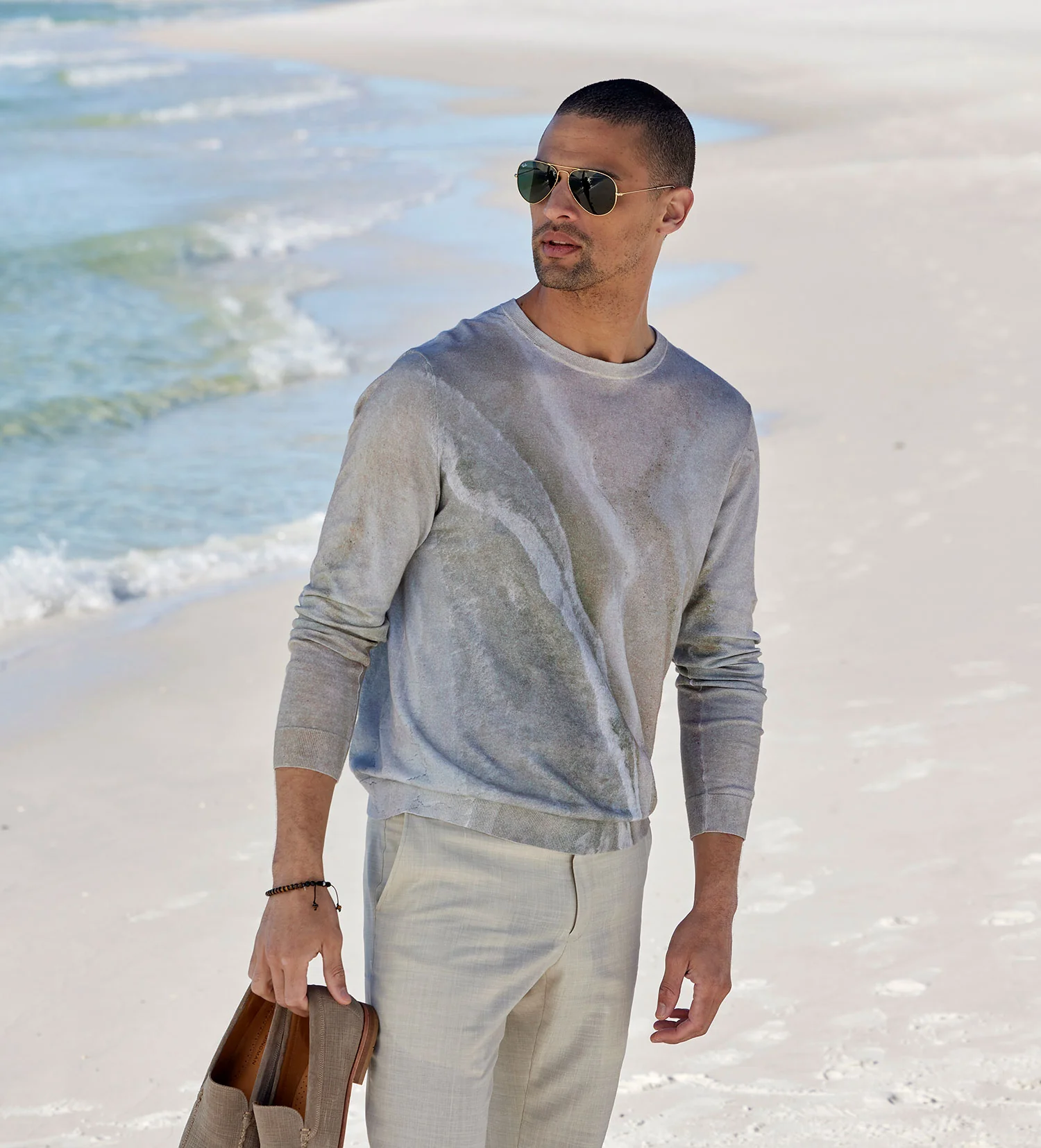 Reserve Sand Dune Print Sweater - Image 2