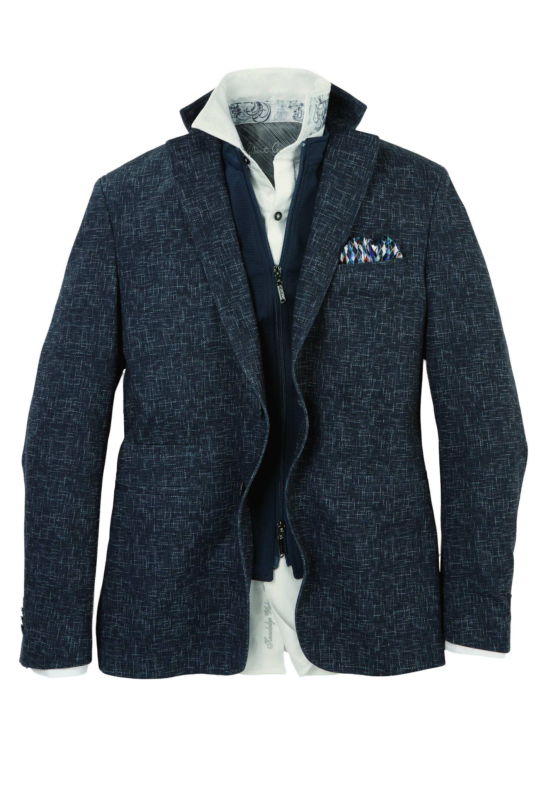 Robert Graham Jetset XII Cross Hatch Knit Sportcoat - Image 2