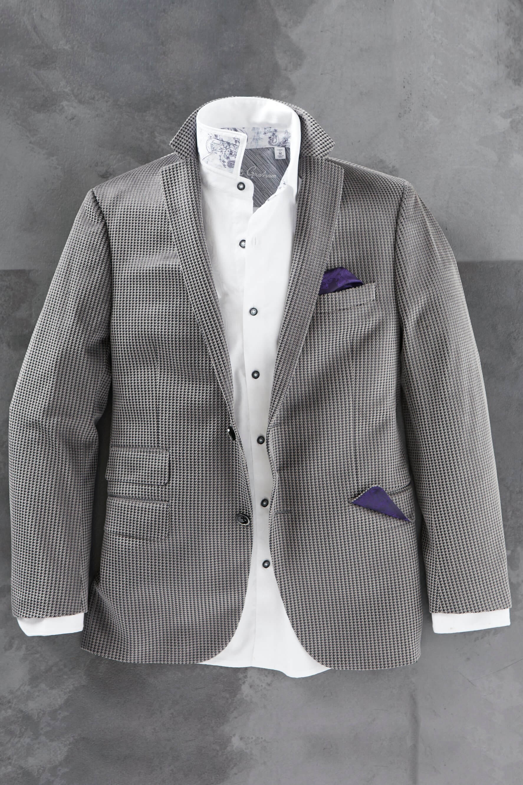 Robert Graham Colden Neat Velvet Sportcoat