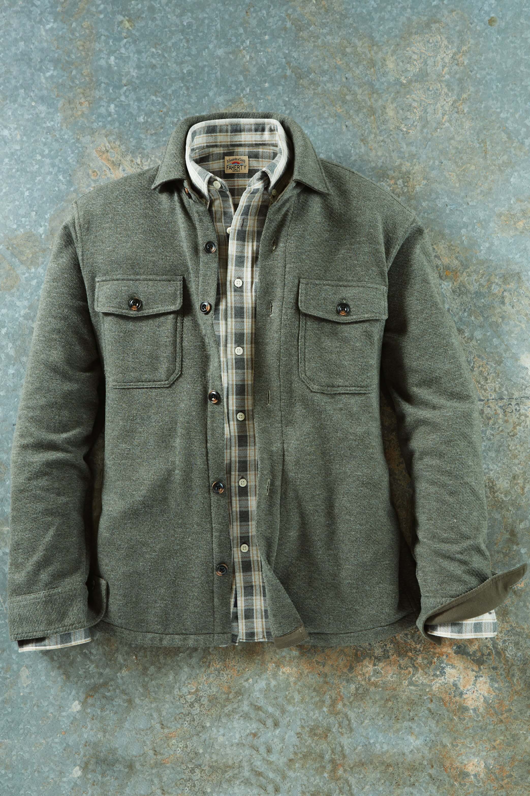 Faherty Inlet CPO Jacket