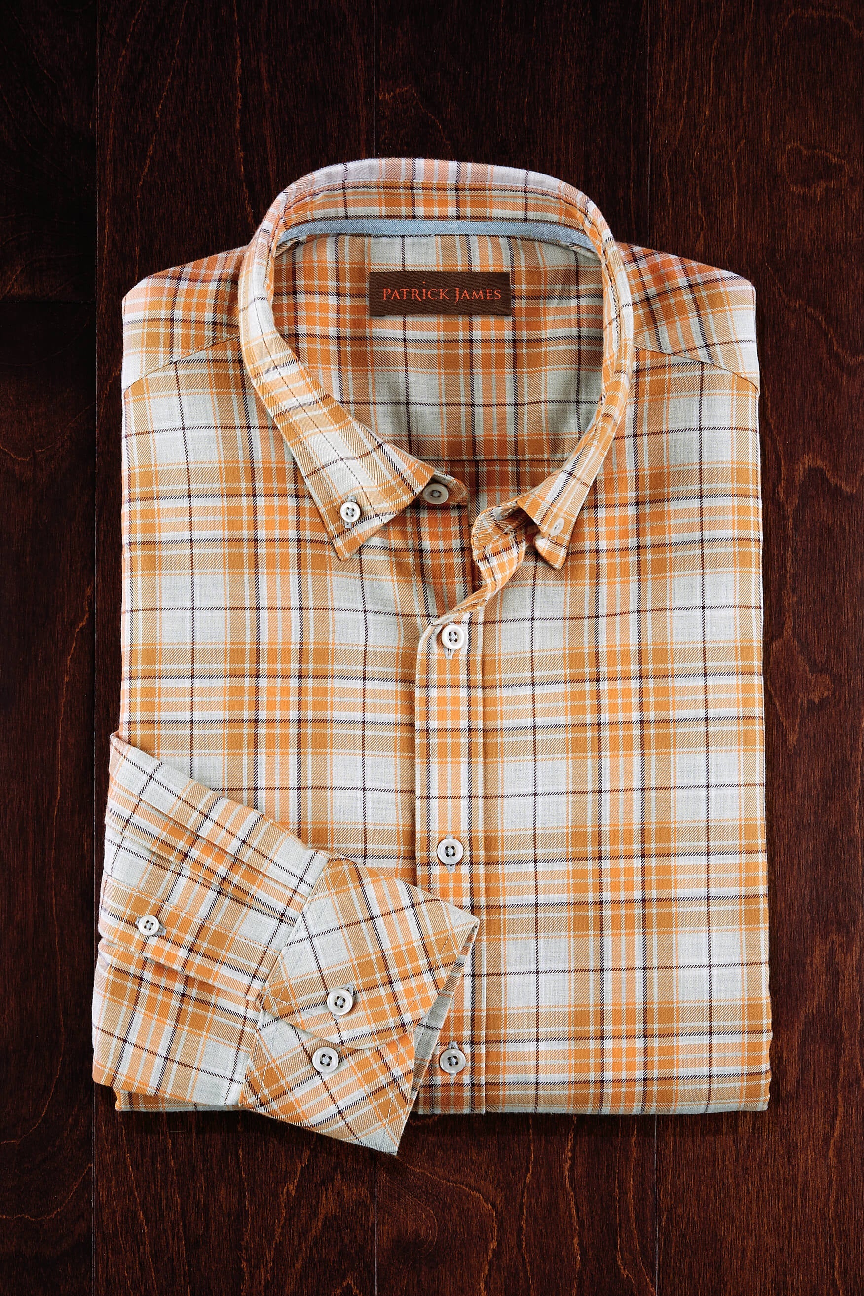 Patrick James Long Sleeve Vulcan Plaid Flannel Shirt