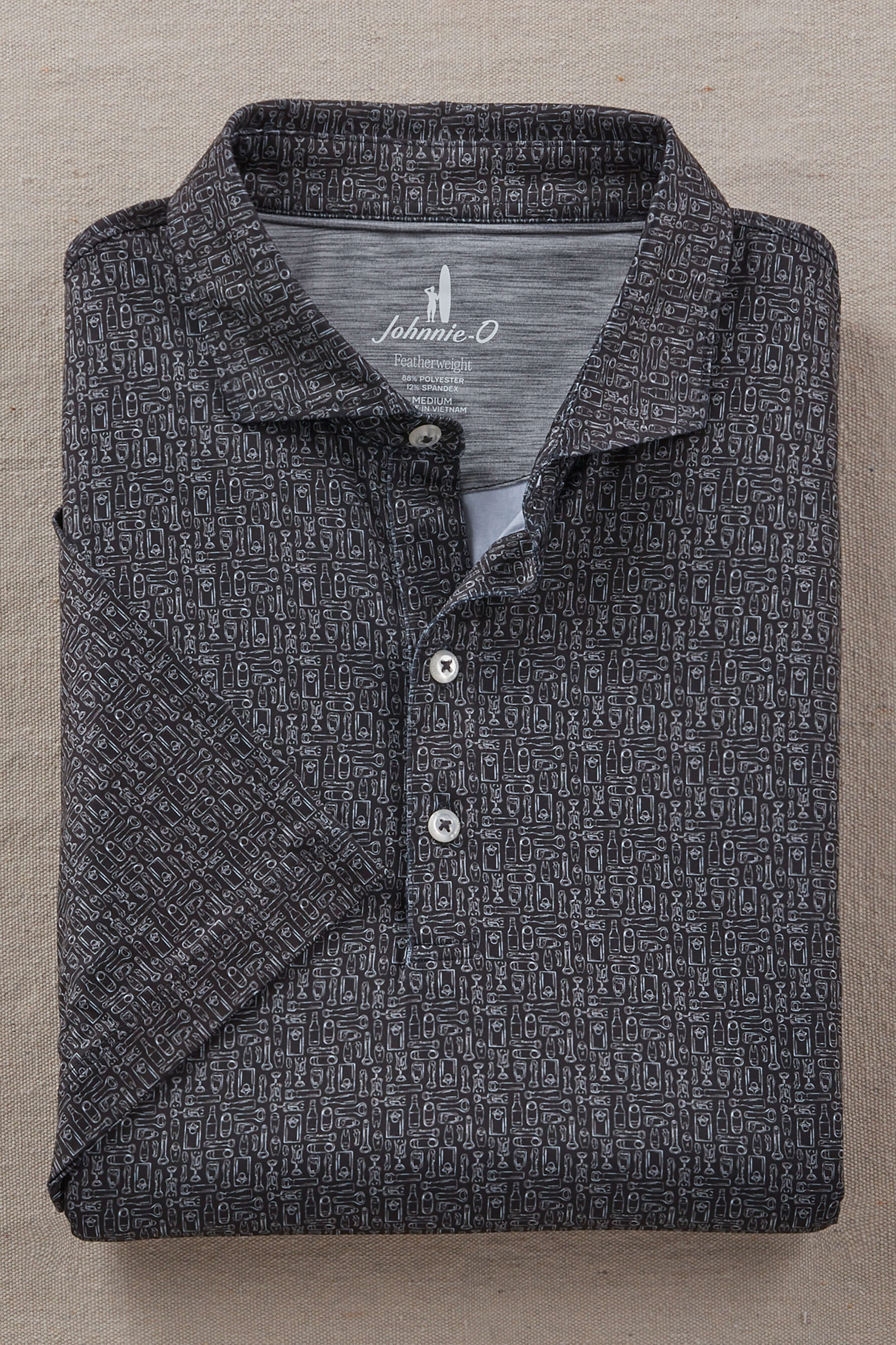 Johnnie-O Short Sleeve Popping Tops Performance Polo