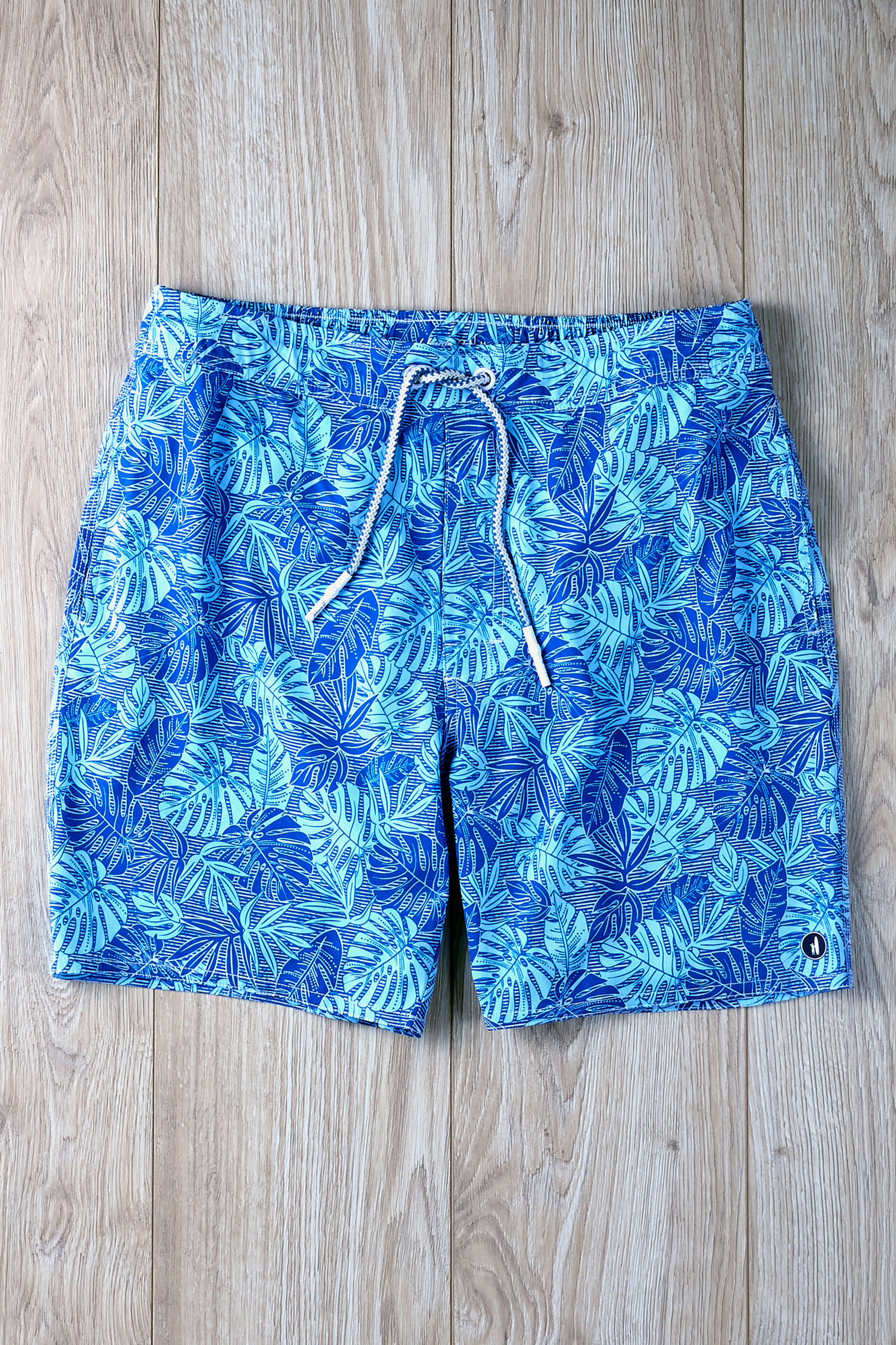 Johnnie-O Curacao Palms Swim Trunk