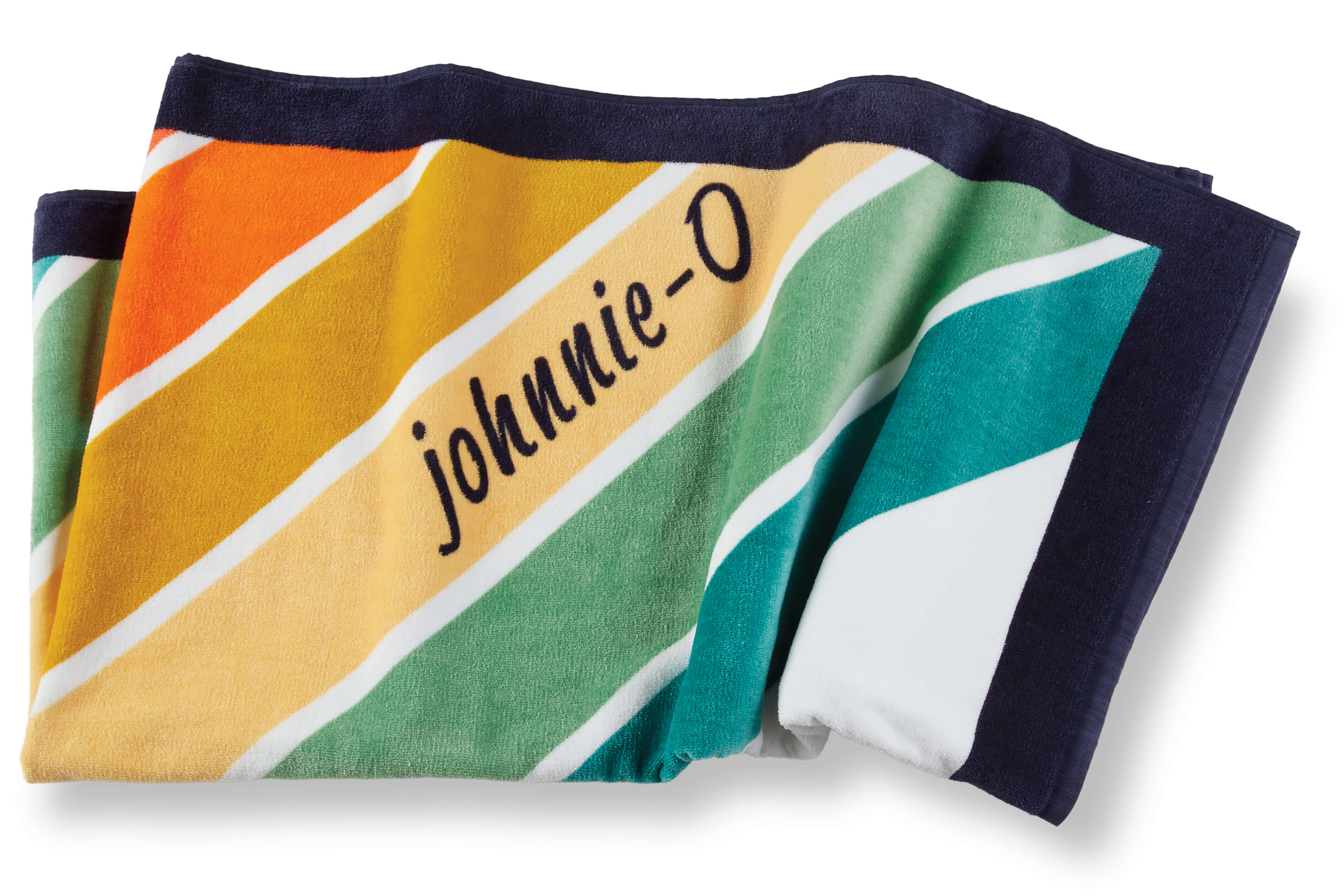 Johnnie-O Retro Stripe Beach Towel - Image 2