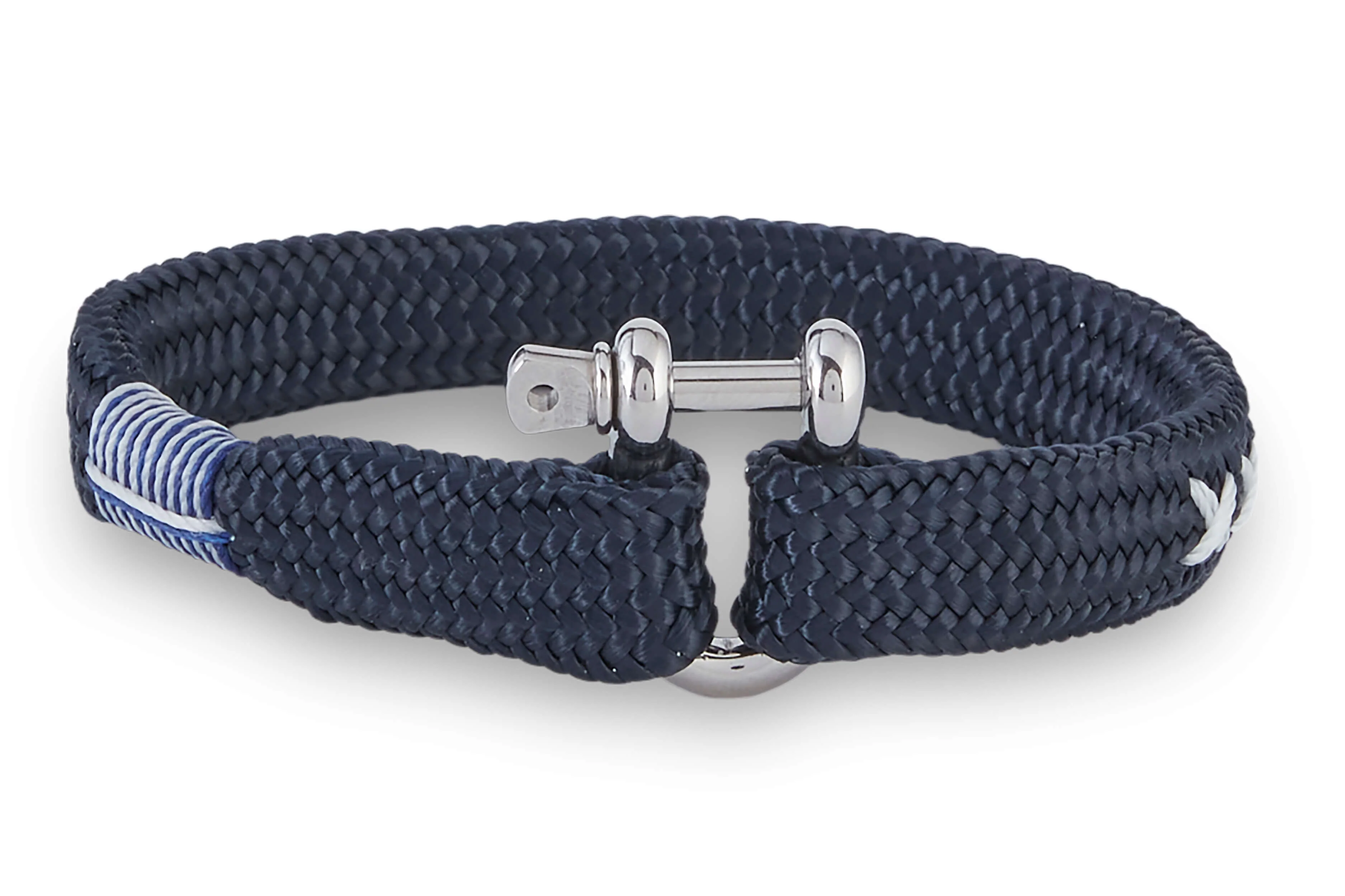 Pig and Hen Sharp Simon XXX Silver Rope Bracelet