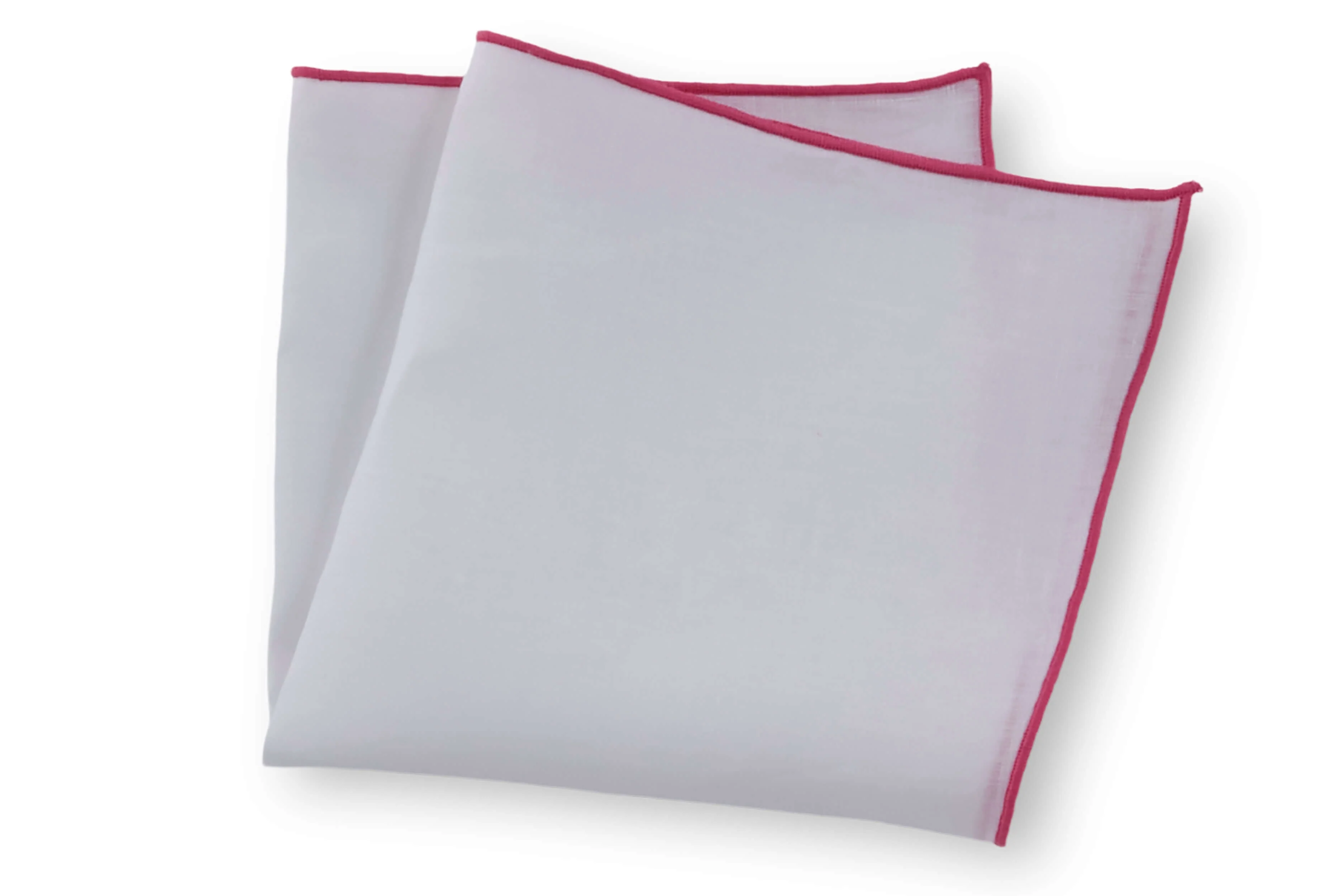 Dion Solid Linen Pocket Square - Image 3