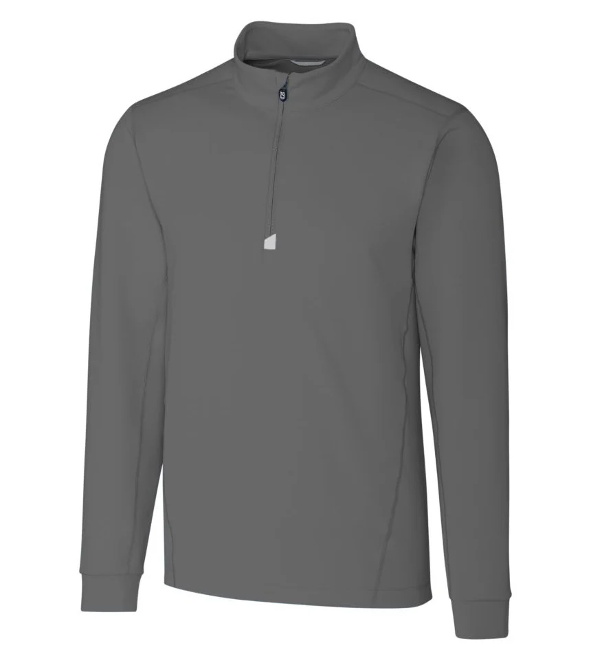 Cutter & Buck Traverse Interlock Half Zip Pullover - Image 4