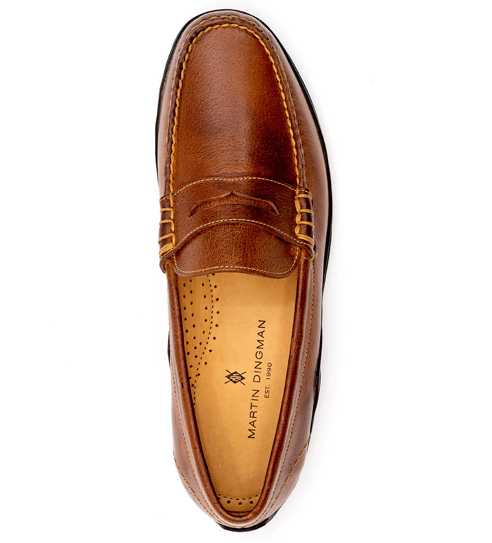 Martin Dingman Bill Leather Penny Loafer - Image 5