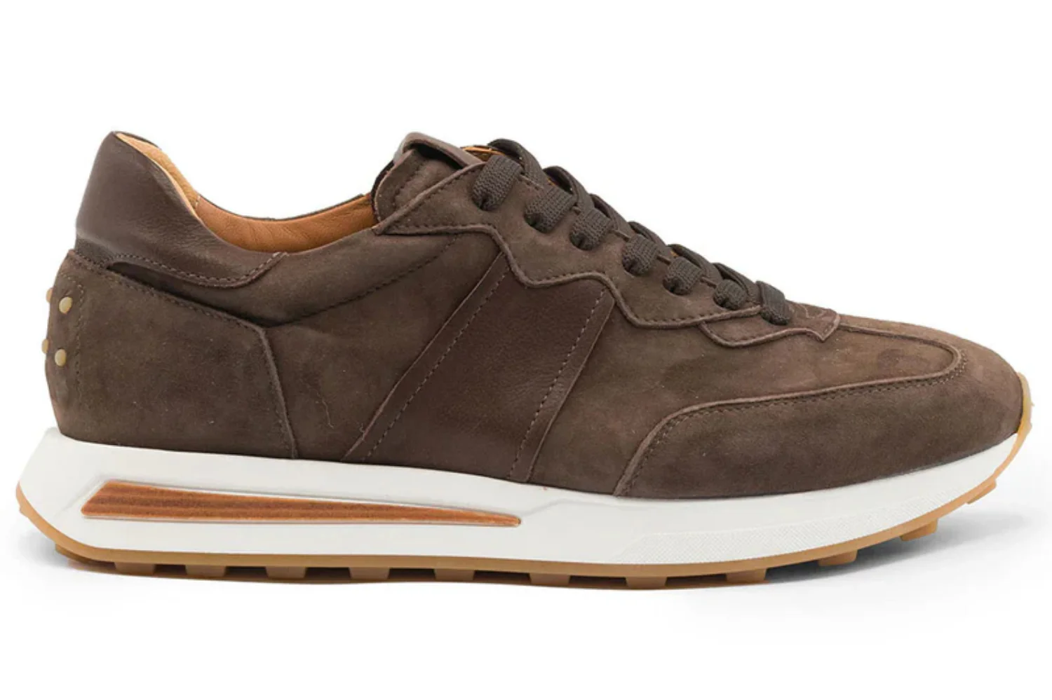 Zelli Roxi Italian Suede and Calfskin Sneaker - Image 9