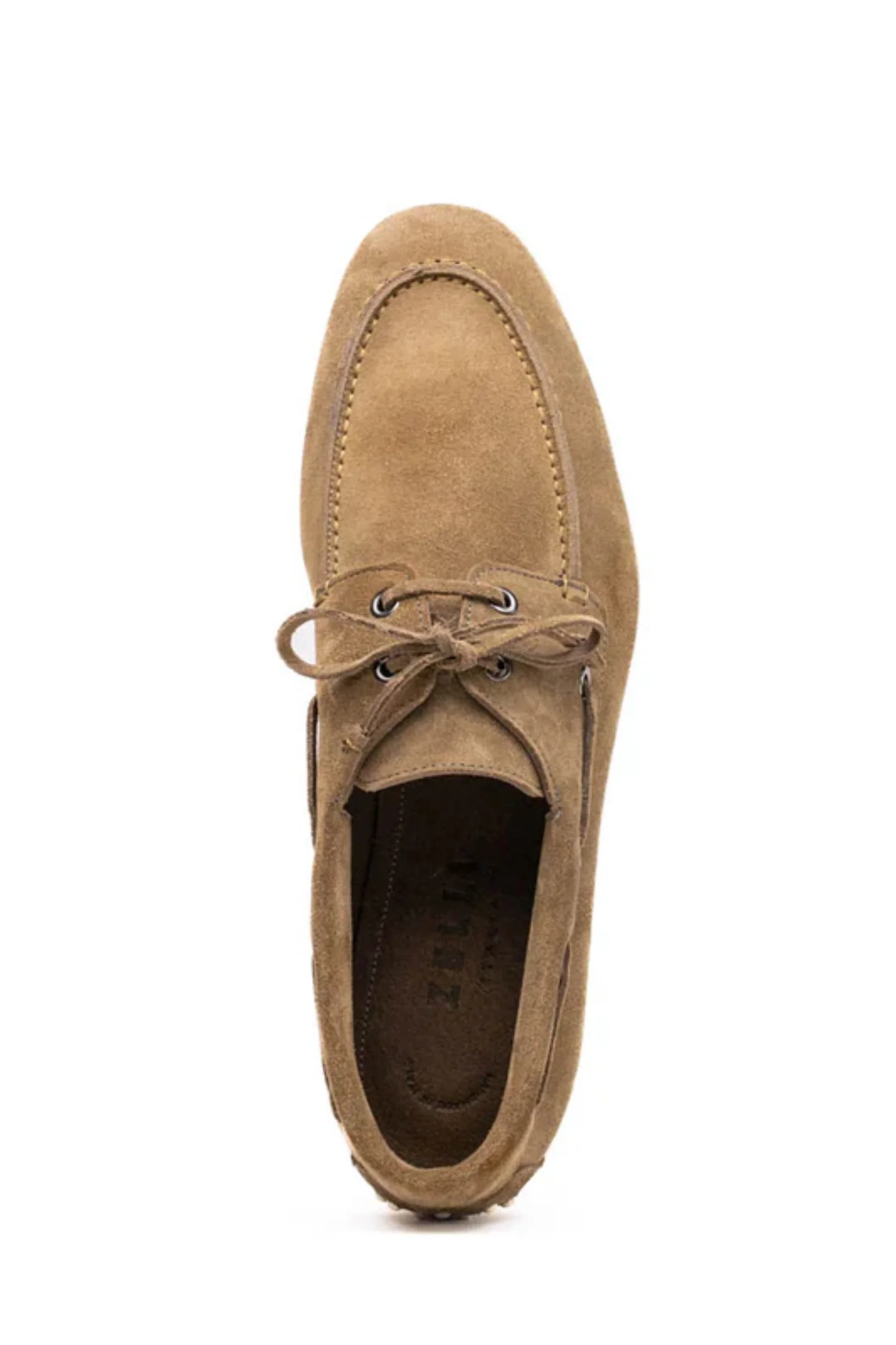 Zelli Venice Italian Sueded Calfskin Boat Shoe - Image 9