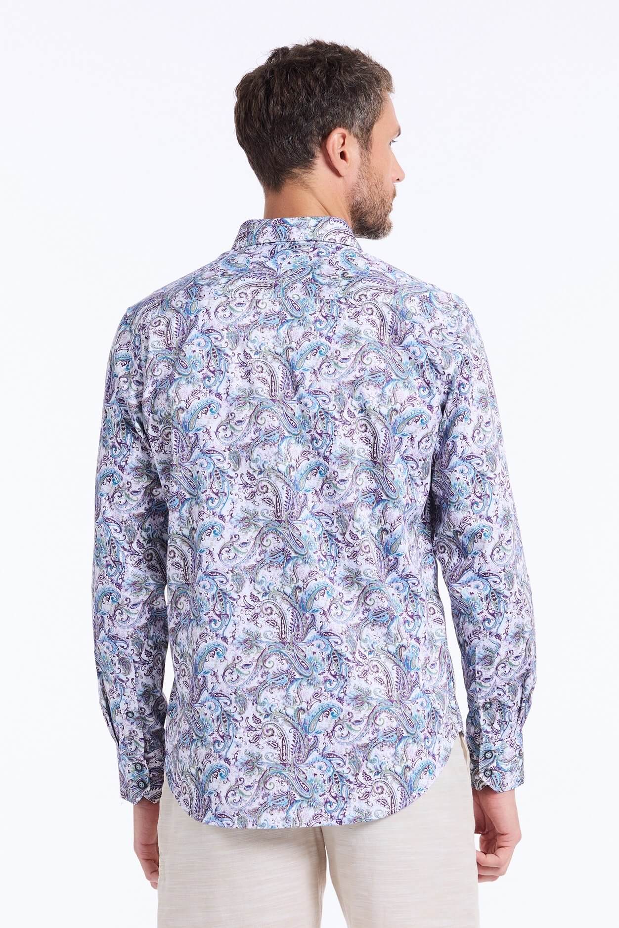 Robert Graham Long Sleeve Buckingham Woven Shirt - Image 3