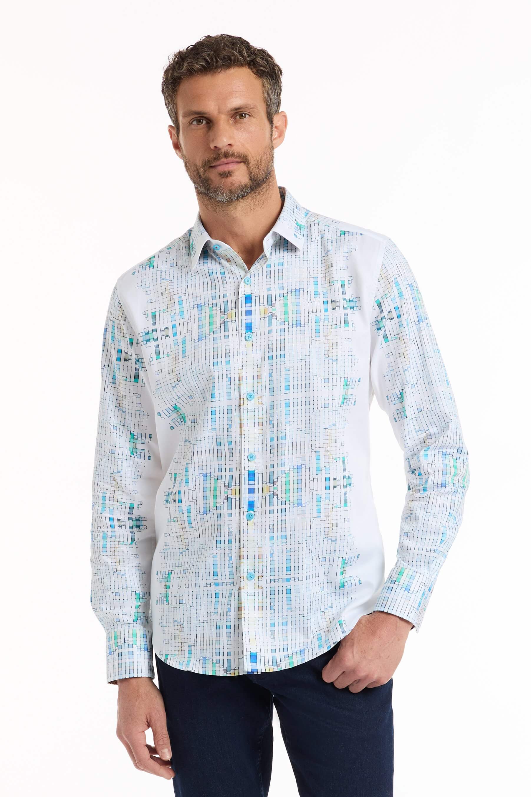 Robert Graham Long Sleeve Westhorpe Woven Shirt - Image 2